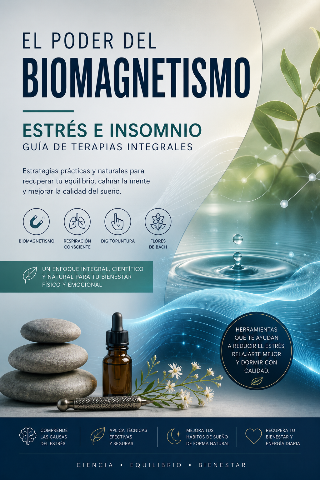 El Poder del Biomagentismo Estrés e Insomnio Recuperate y ayuda a otros